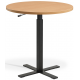 Boost Gas Lift Single Leg Table for Round Tops